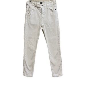 Citizens of Humanity by Jerome Dahan Women’s White Skinny Jeans, Size 29